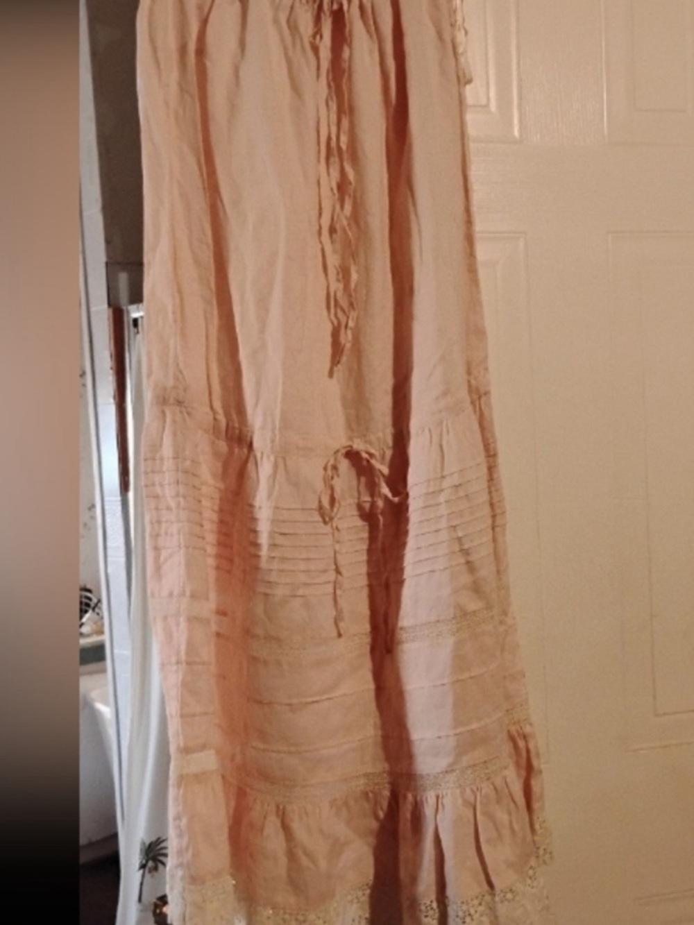 Polo by Ralph Lauren Pale Pink Maxi Skirt